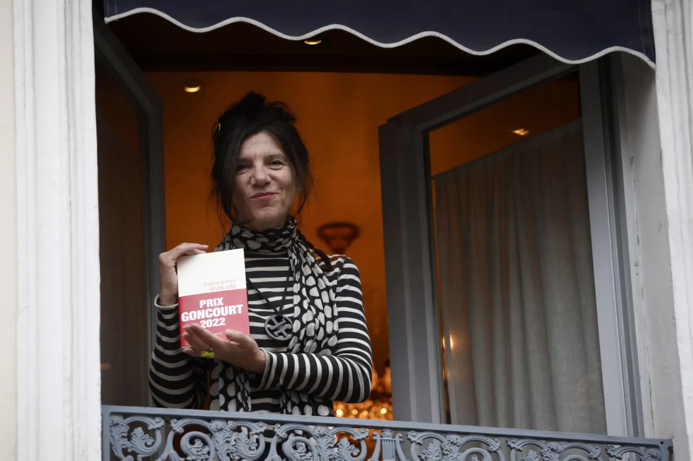 Brigitte Giraud laureatką Nagrody Goncourtów 2022 za powieść "Żyć szybko"