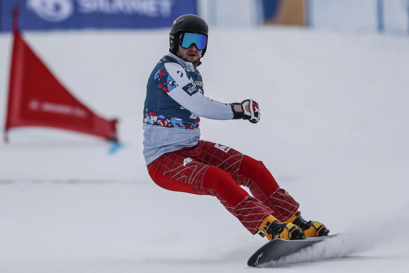 MŚ w snowboardzie. Król i Kwiatkowski odpadli w 1/8 finału slalomu