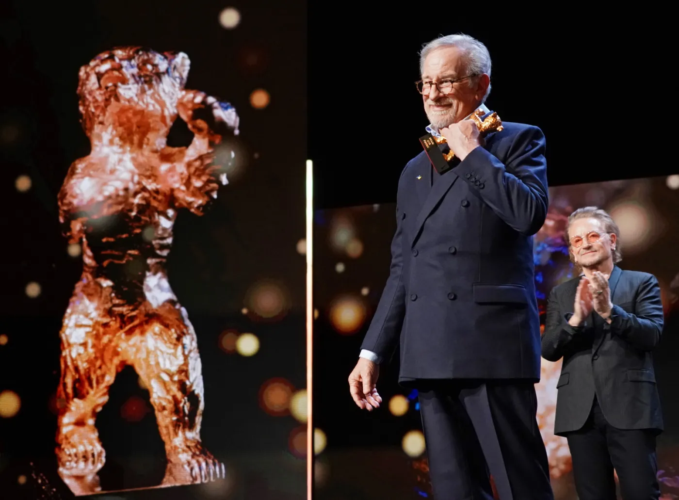 Steven Spielberg odebrał Honorowego Złotego Niedźwiedzia za całokształt twórczości