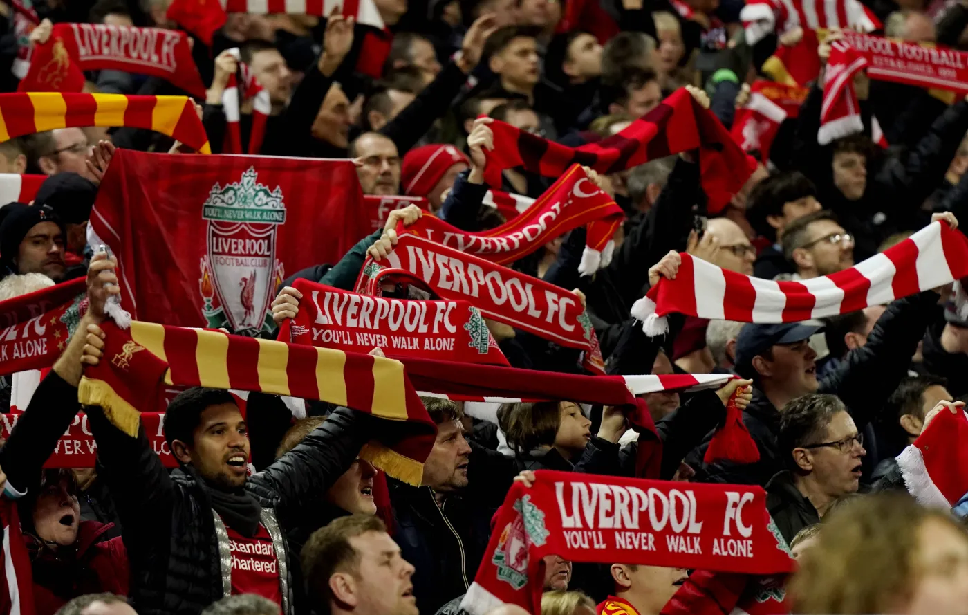 Kibice Liverpoolu