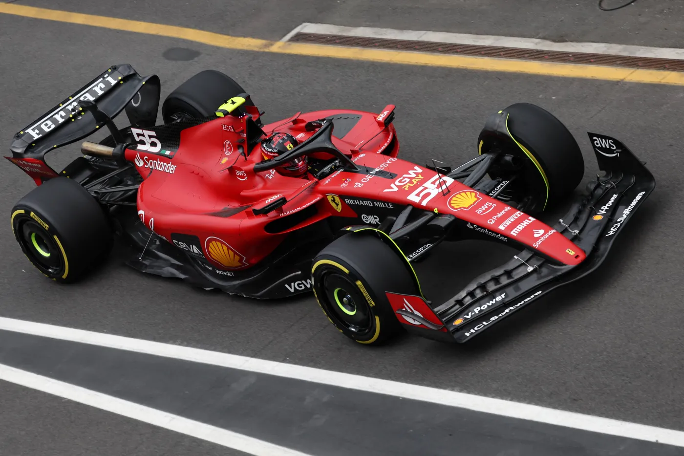 Ferrari odwołało się od kary nałożonej na Carlosa Sainza jr