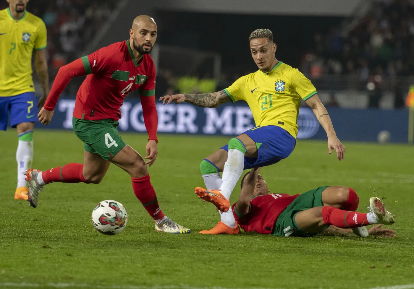 Maroko nadal w mundialowej formie. Brazylia przegrała w Tangerze