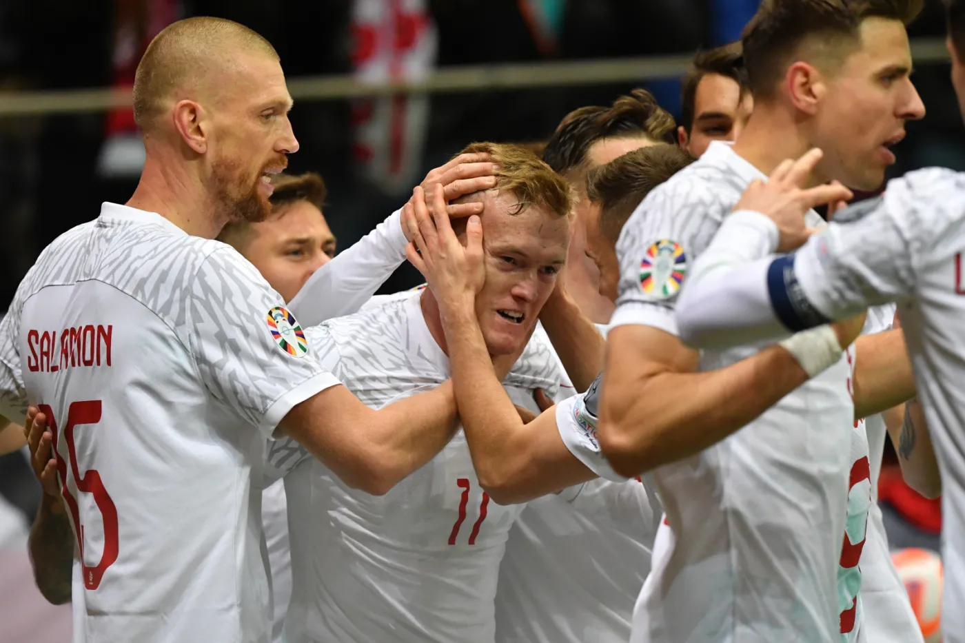 Polska - Albania. Zobacz gola, który dał nam pierwsze punkty w el. ME 2024 [WIDEO]