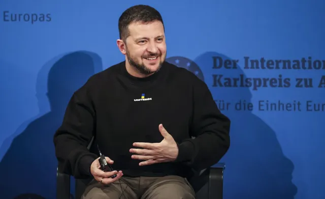 Zełenski na szczycie Rady Europy: Agresorowi powinniśmy dać zero proc.