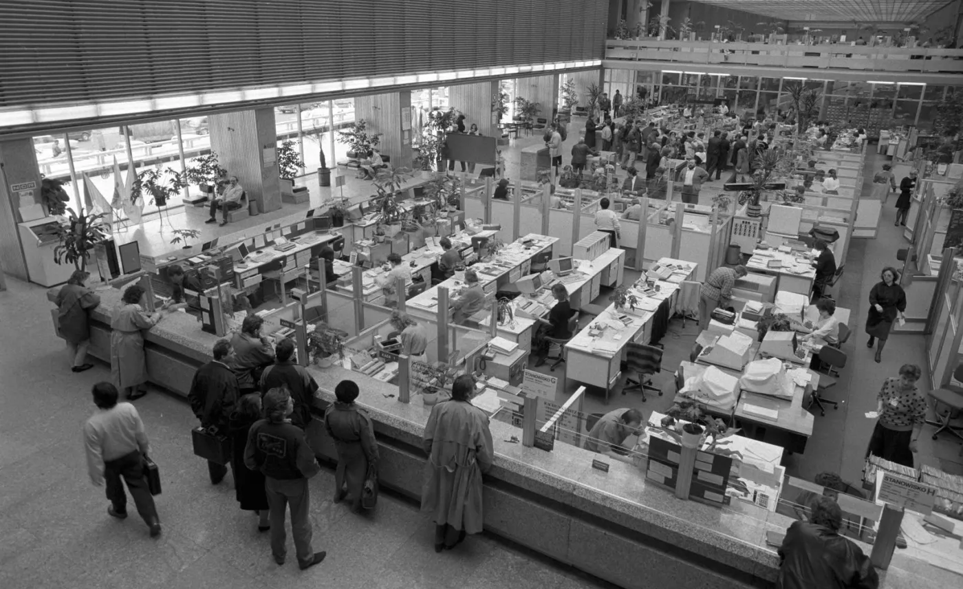 Bank PKO BP przy pl. Powstańców Warszawy