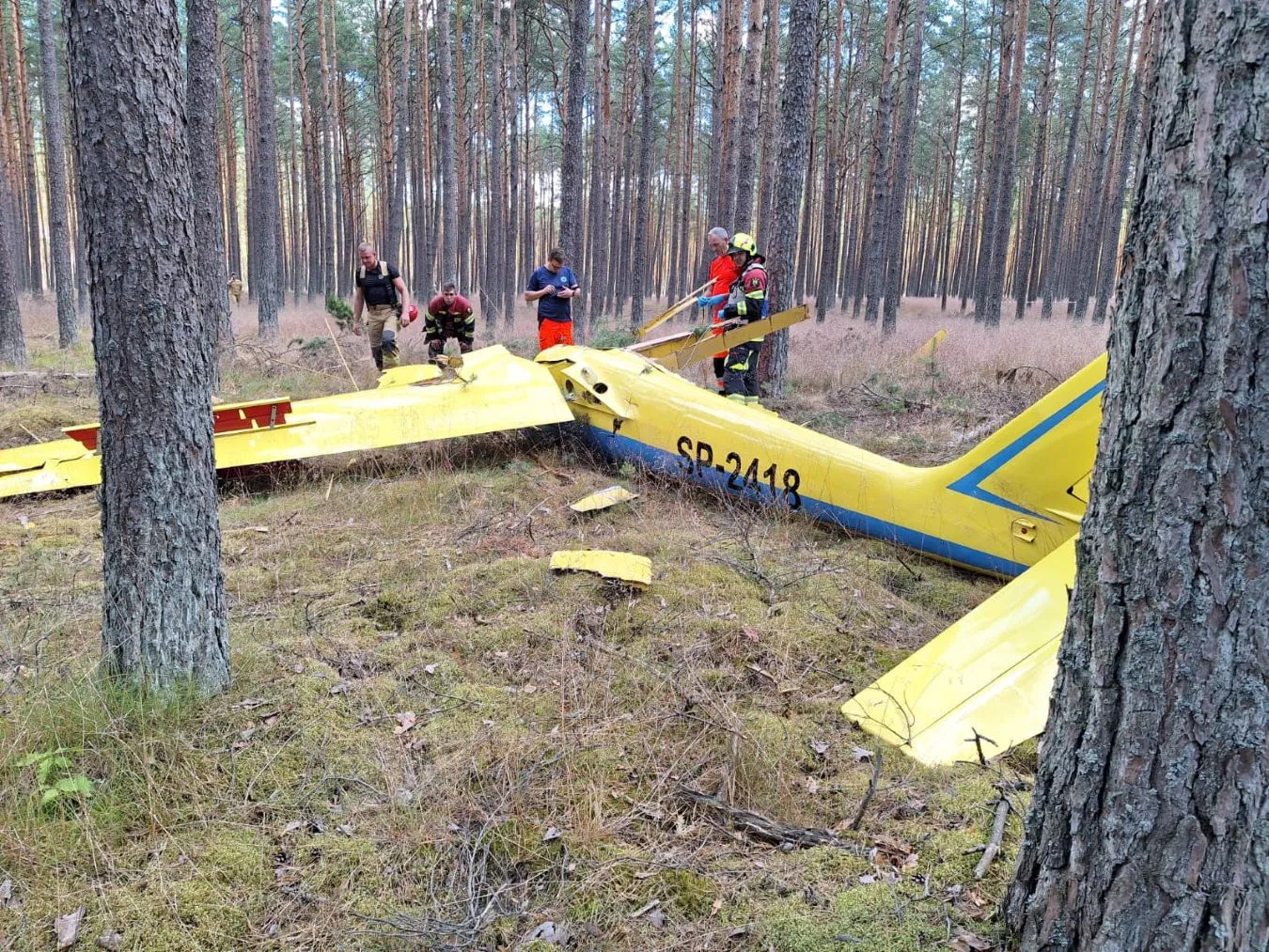 Tragiczny wypadek szybowca na Pomorzu. Nie żyje pilot