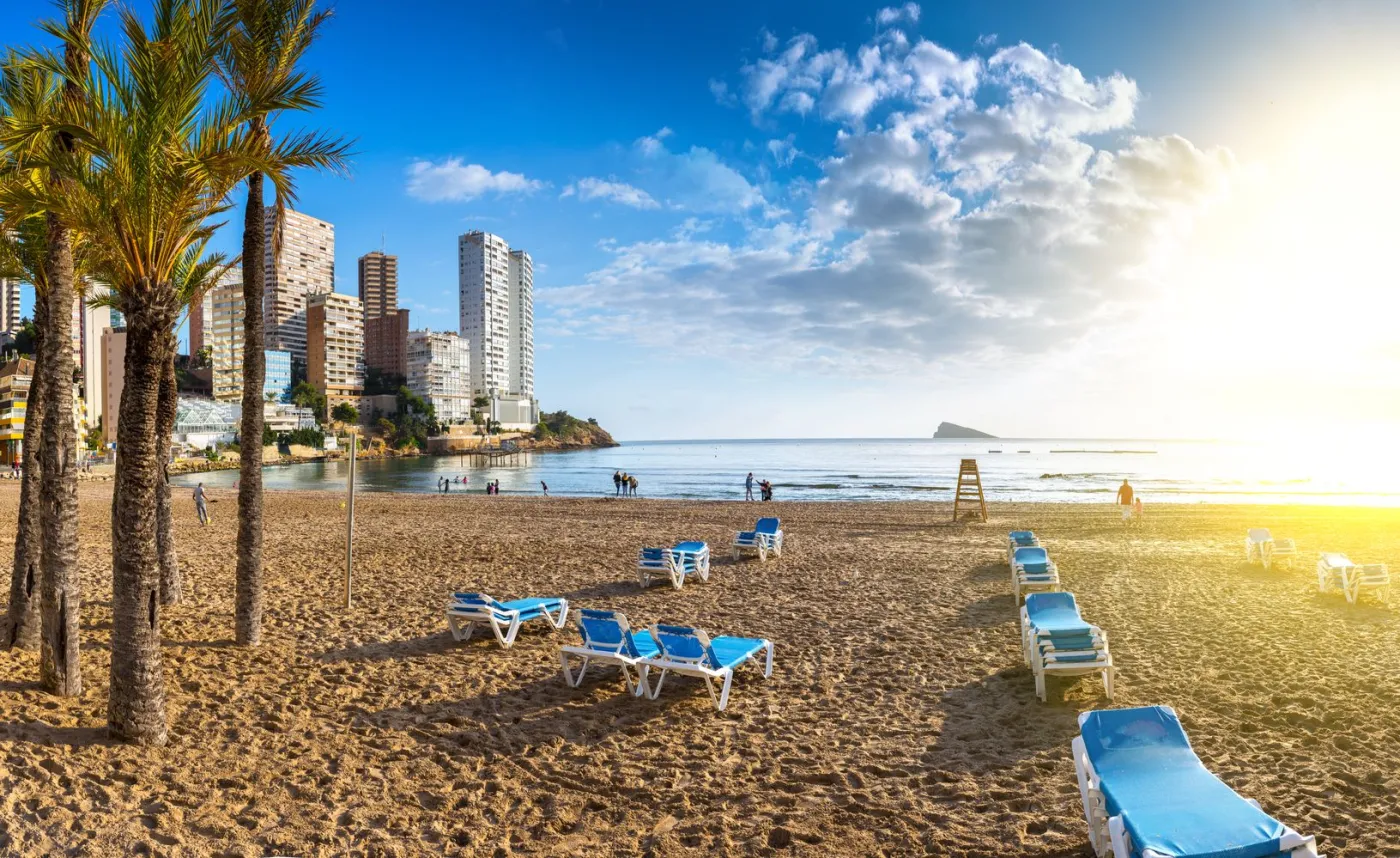 Plaża w Benidorm