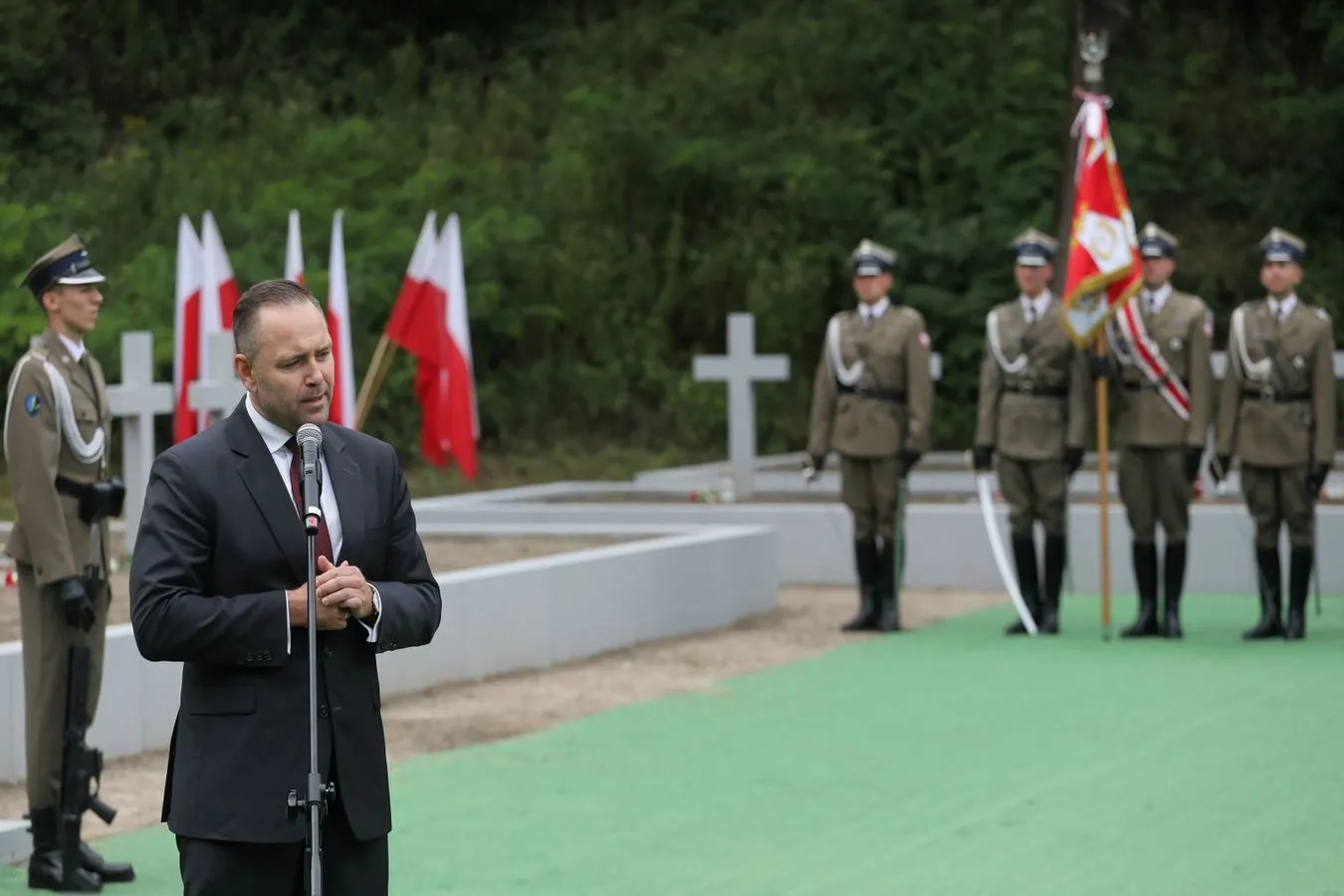 Prezes IPN: Stawiamy ślad pamięci, który jest dowodem na zwycięstwo dobra pamięci nad amnezją