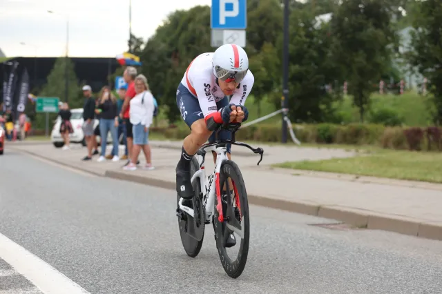 Tour de Pologne. Michał Kwiatkowski trzeci po czasówce w Katowicach