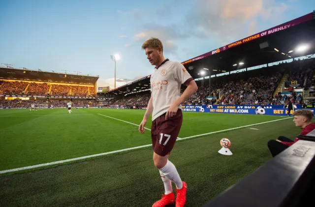 De Bruyne nie zagra w meczu o Superpuchar Europy z powodu kontuzji