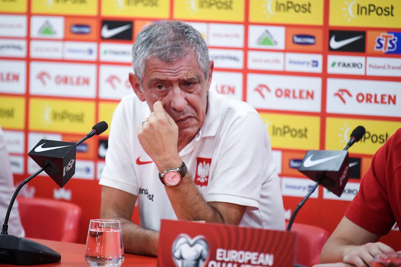 Trener piłkarskiej reprezentacji Polski Fernando Santos
