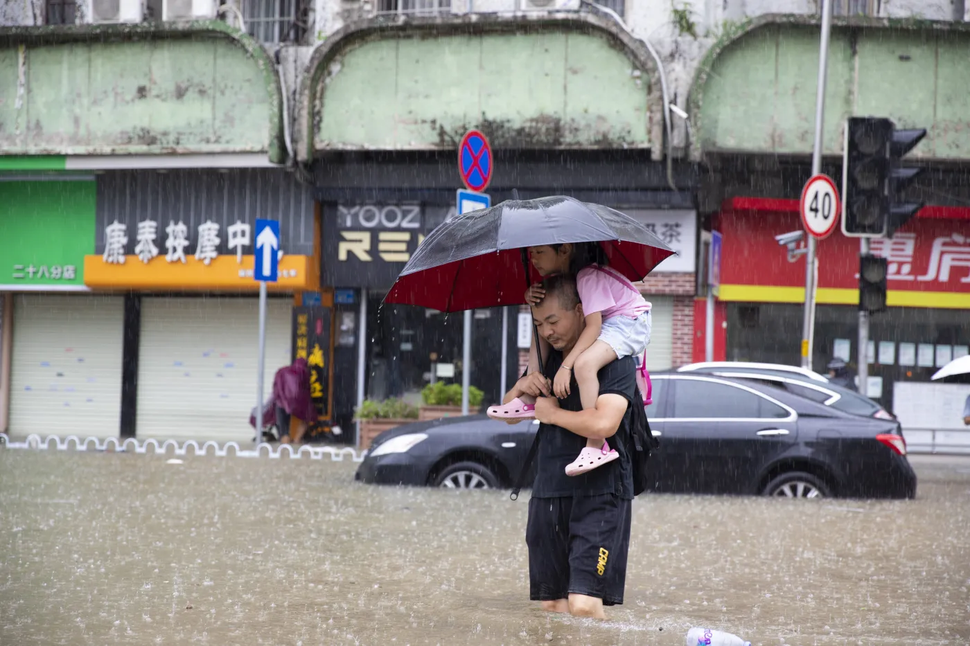 Floods in Guangzhou, China