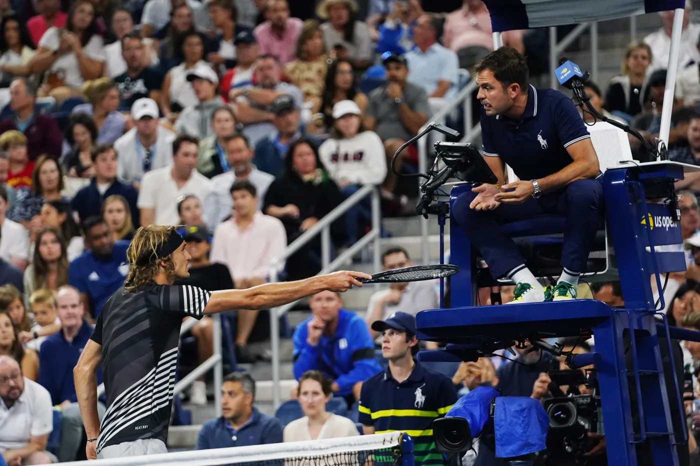 Kibic wyproszony z trybun na US Open za nazistowskie okrzyki
