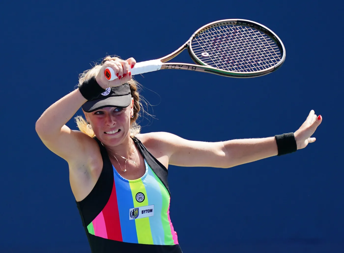 Magdalena Fręch turniej WTA w Pekinie zakończyła na pierwszej rundzie