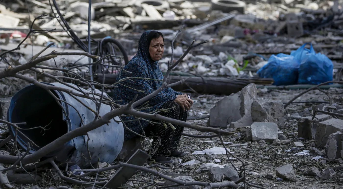 Devastation in Gaza Strip as Israel retaliates after Hamas attacks