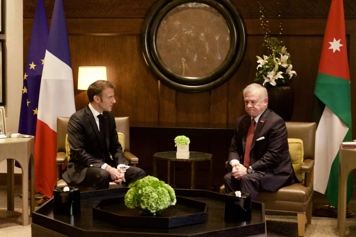 After Israel, French President Macron visits Jordan