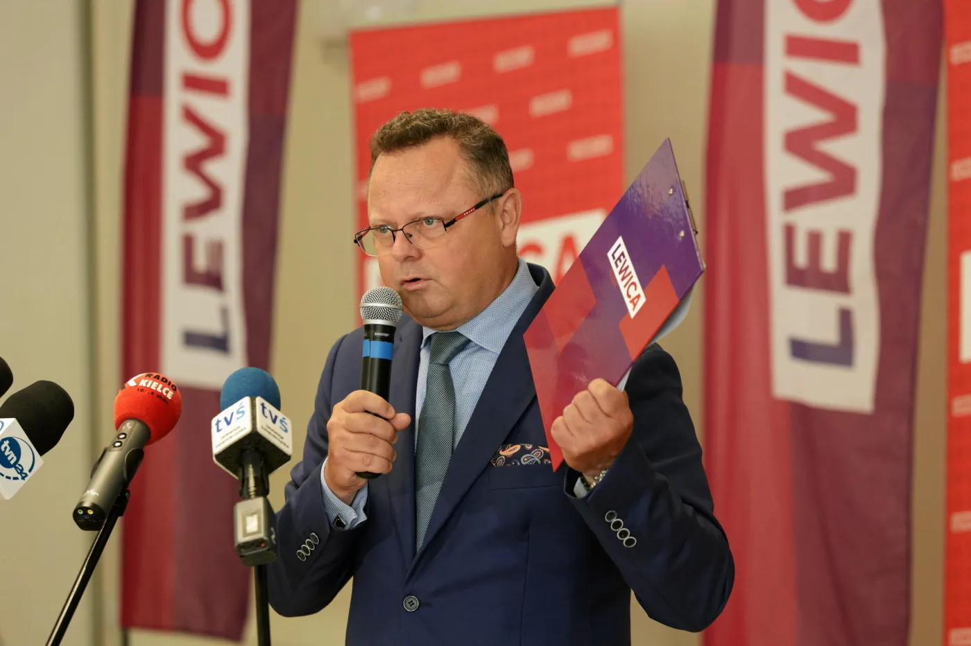 Prezentacja kandydatów kieleckiej Lewicy do Sejmu i Senatu