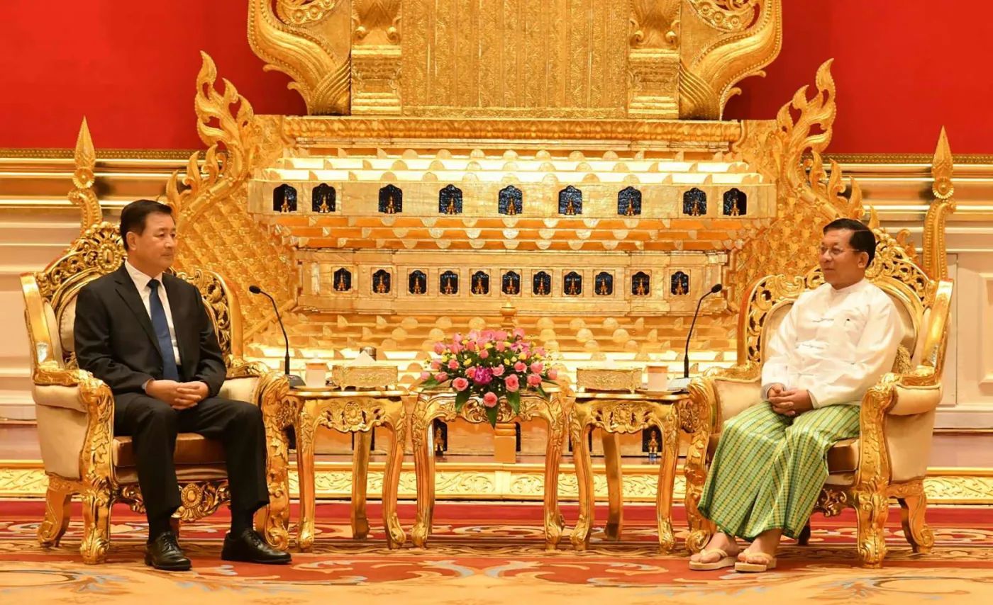 China security minister Wang Xiaohong visits Myanmar