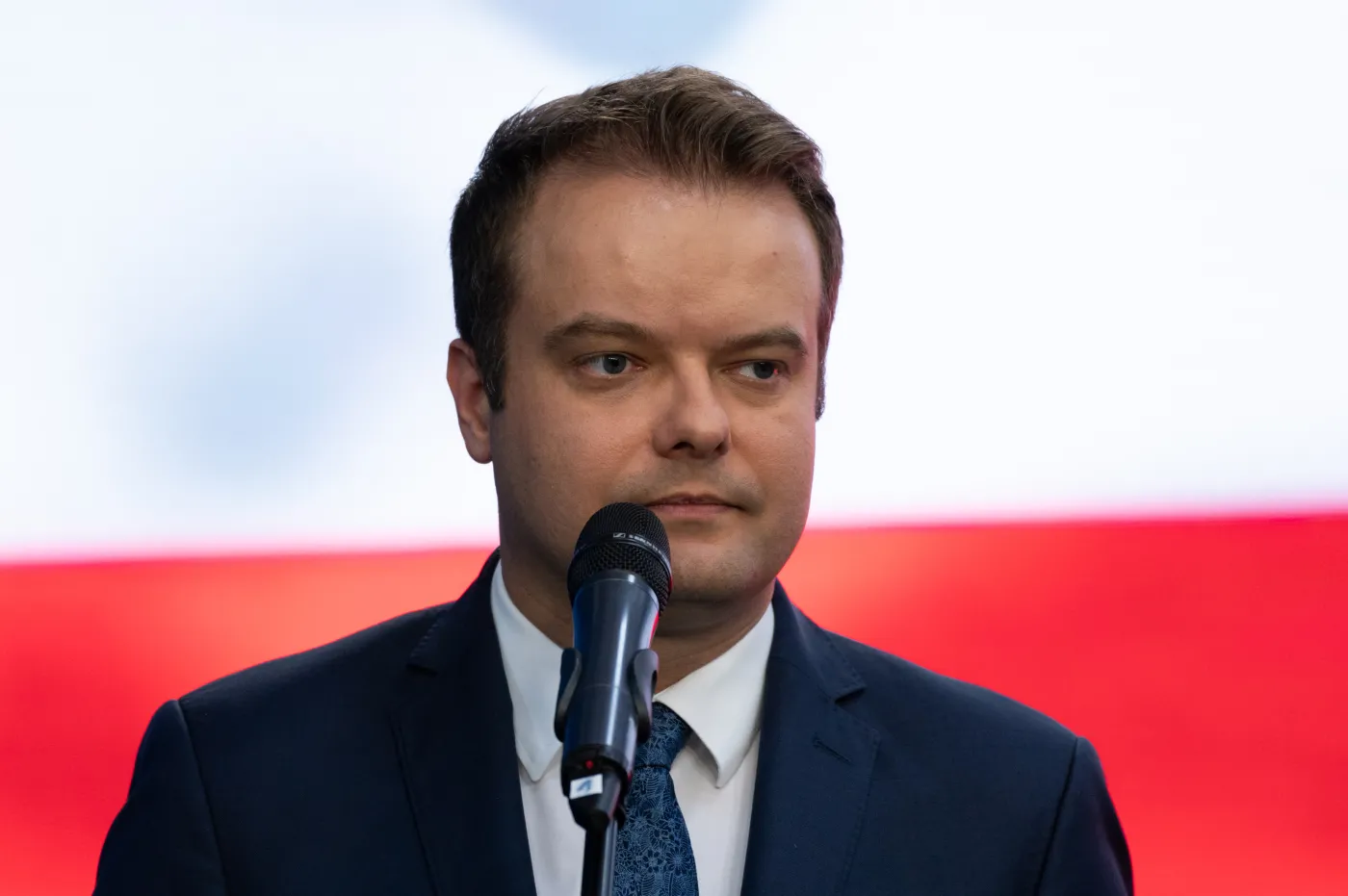 OSWIADCZENIE PREZESA PRAWA I SPRAWIEDLIWOSCI JAROSLAWA KACZYNSKIEGO W WARSZAWIE