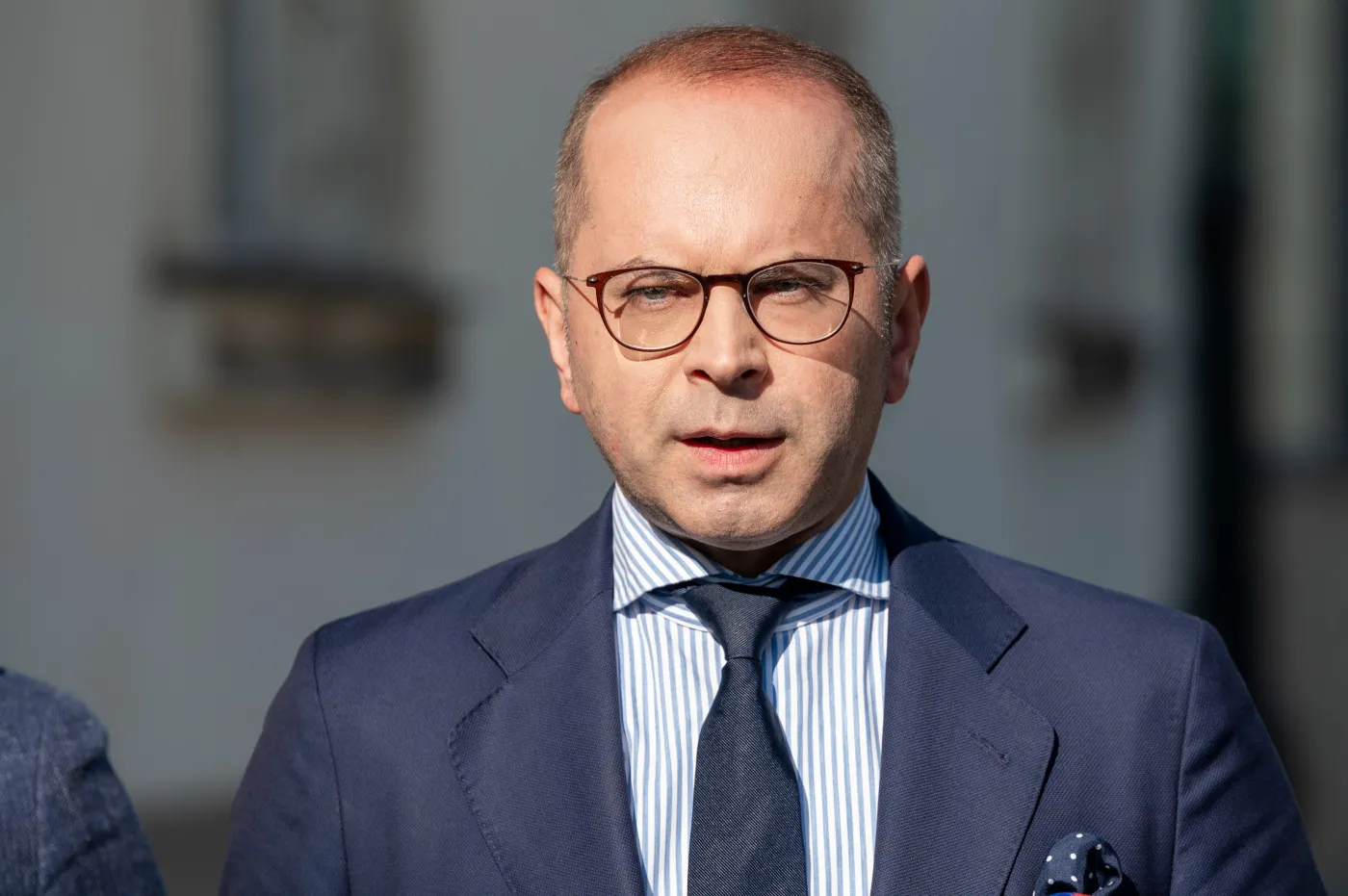 KONFERENCJA PRASOWA DARIUSZA JONSKIEGO I MICHALA SZCZERBY W WARSZAWIE