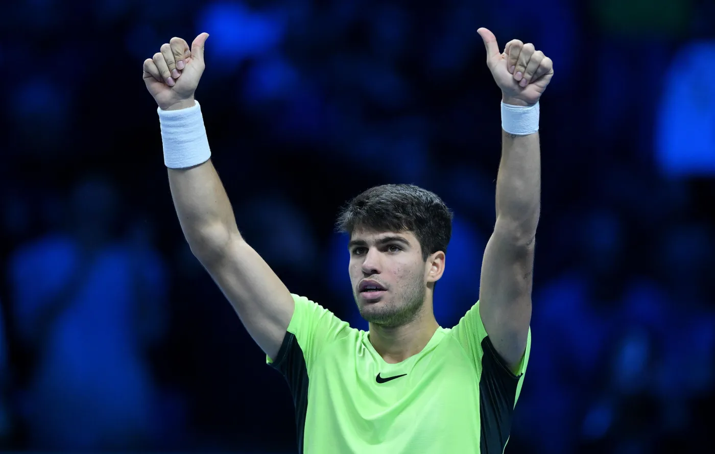 ATP Finals. Carlos Alcaraz uzupełnił stawkę półfinalistów