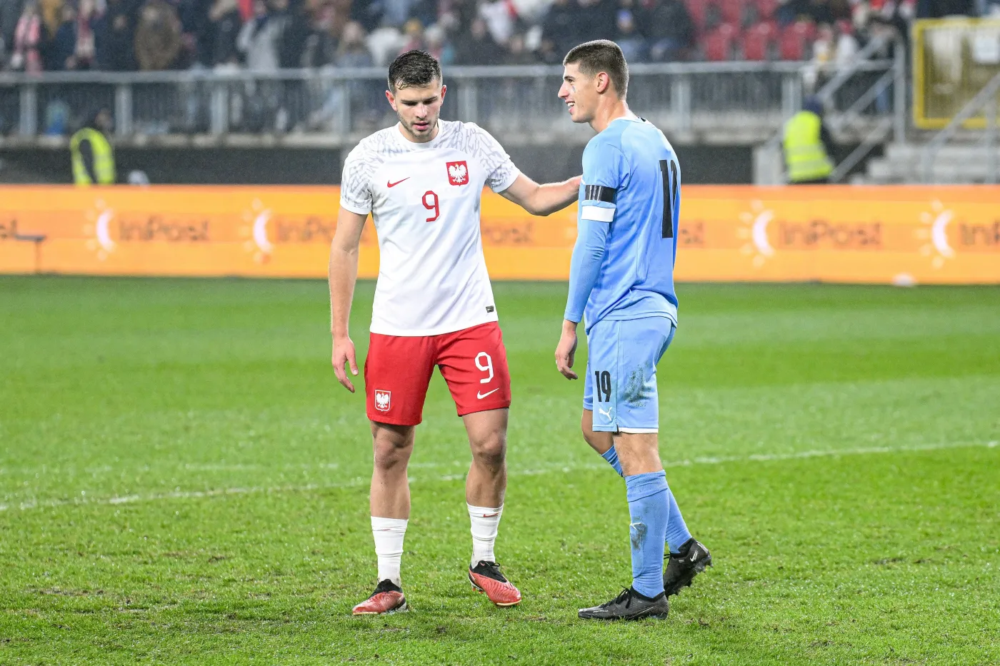 Pilka nozna. Pilka nozna. eMME. Polska - Izrael. 17.11.2023