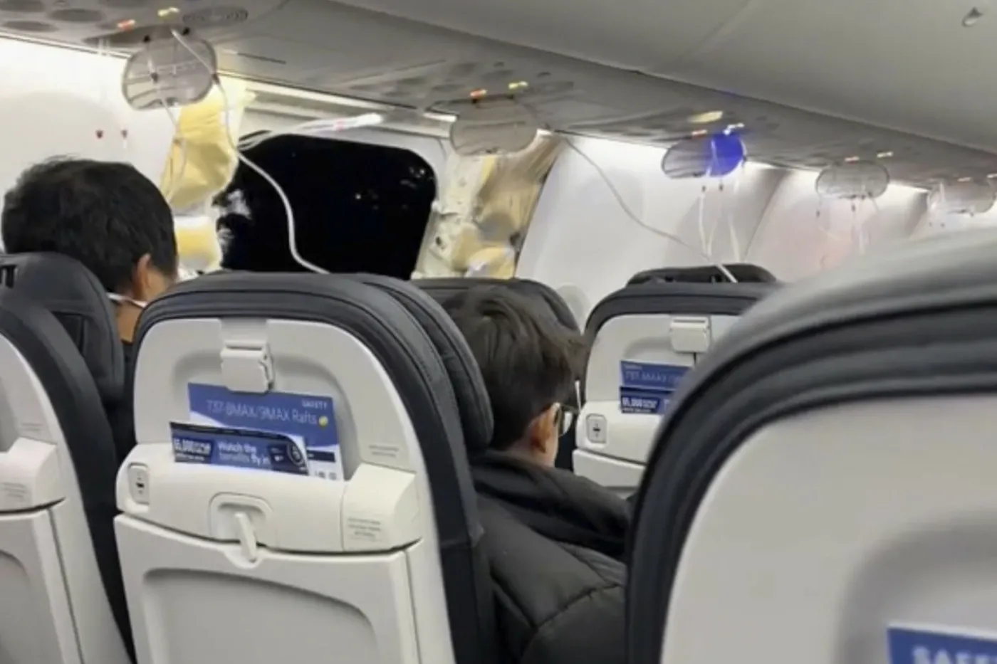 Samolot Alaska Airlines straci? okno podczas lotu