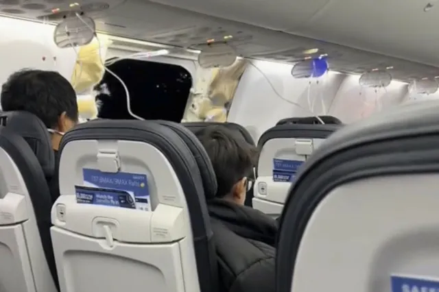 Wyrwana część kadłuba Boeinga 737 Max odnaleziona. Fragment odpadł podczas lotu
