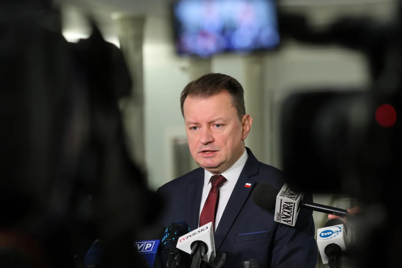 Błaszczak o "arcyskandalu" i "dowodzie zwycięstwa" polityków PiS