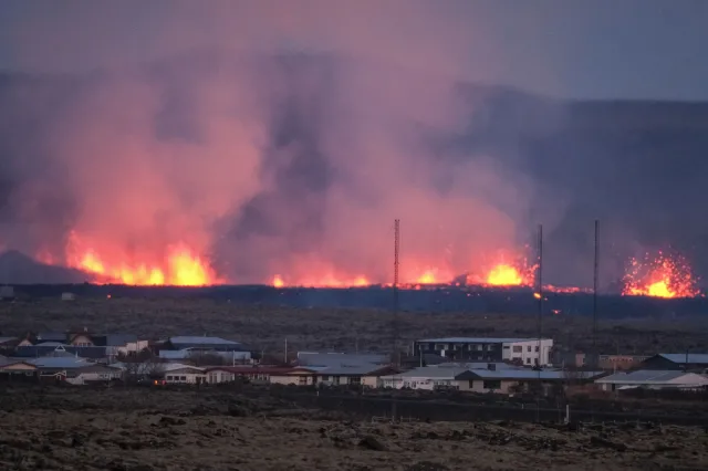 Kolejna erupcja wulkanu niszczy islandzkie miasto. Zrealizował się najgorszy scenariusz