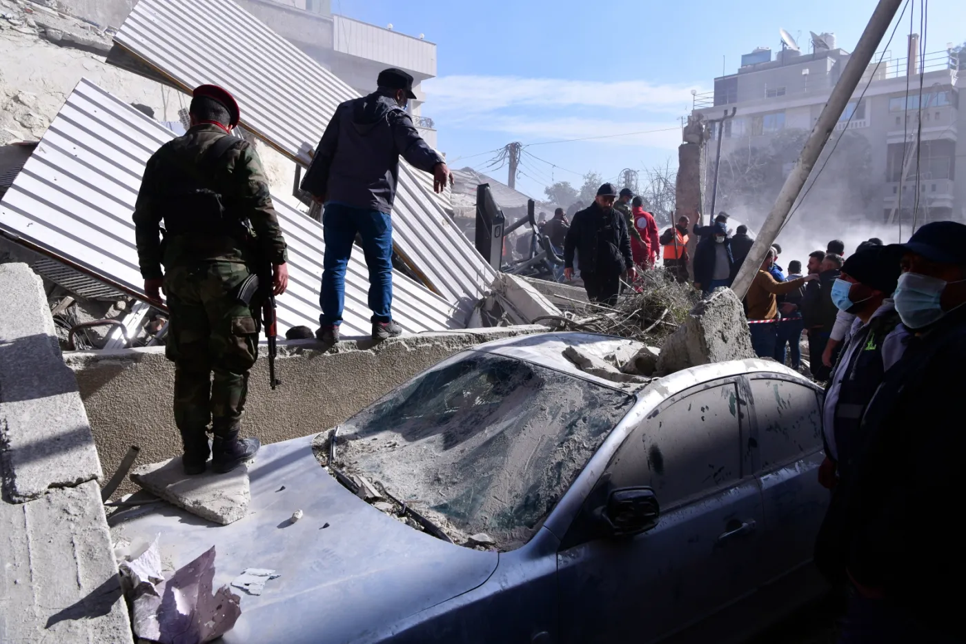 "Precyzyjny" atak Izraela w Syrii. Nie żyje czterech irańskich wojskowych