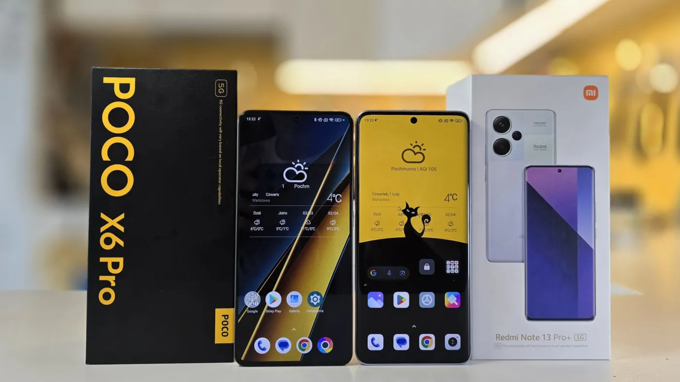 Redmi Note 13 Pro+ czy POCO X6 Pro. Który wybrać? [TESTUJEMY]
