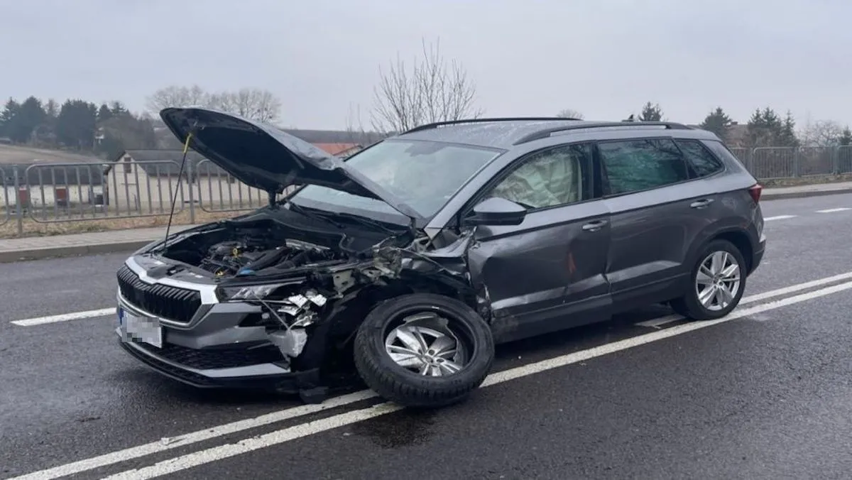 Wypadek na DK 17