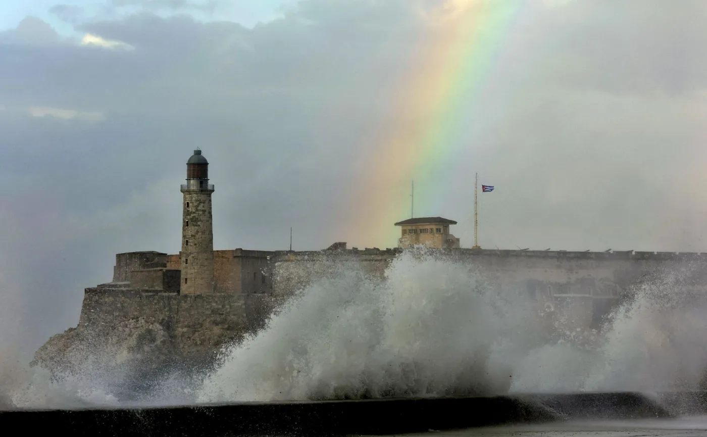 Sztorm w Hawanie