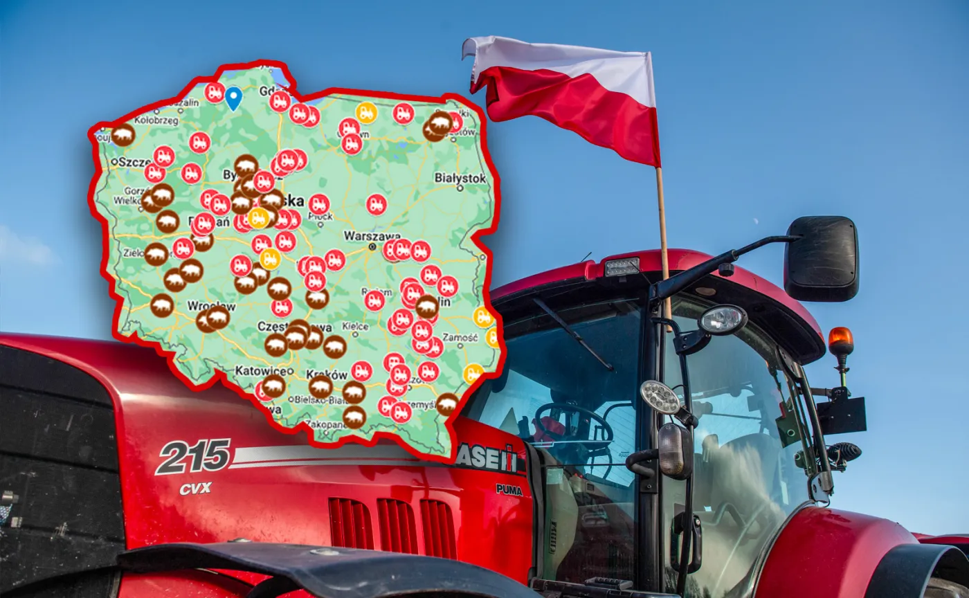 Protest rolników