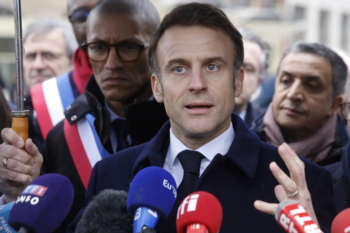 French President Macron inaugurates the Paris 2024 Olympic village in Saint-Denis