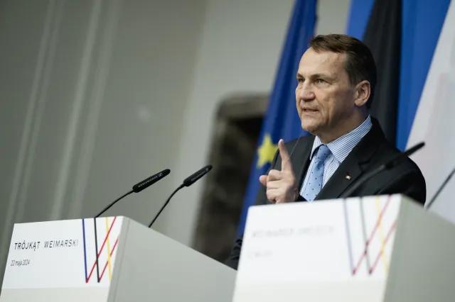 Miedwiediew wściekły na Sikorskiego: Polska wersja kreatury, zwanej Blinkenem...