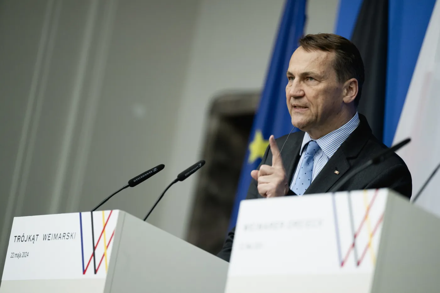 Miedwiediew wściekły na Sikorskiego: Polska wersja kreatury, zwanej Blinkenem...