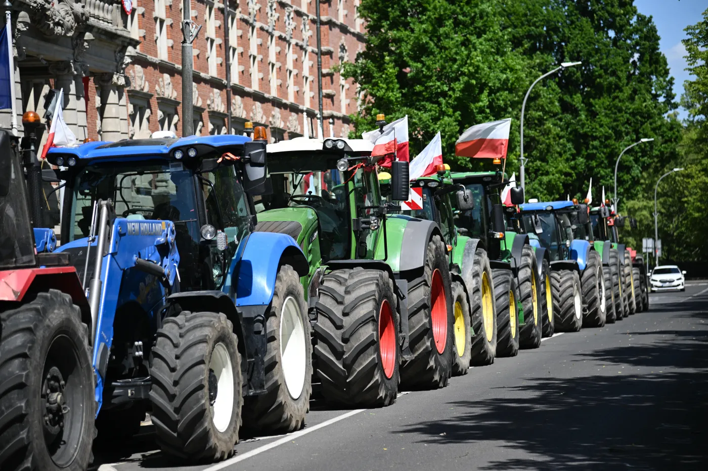 protest rolników