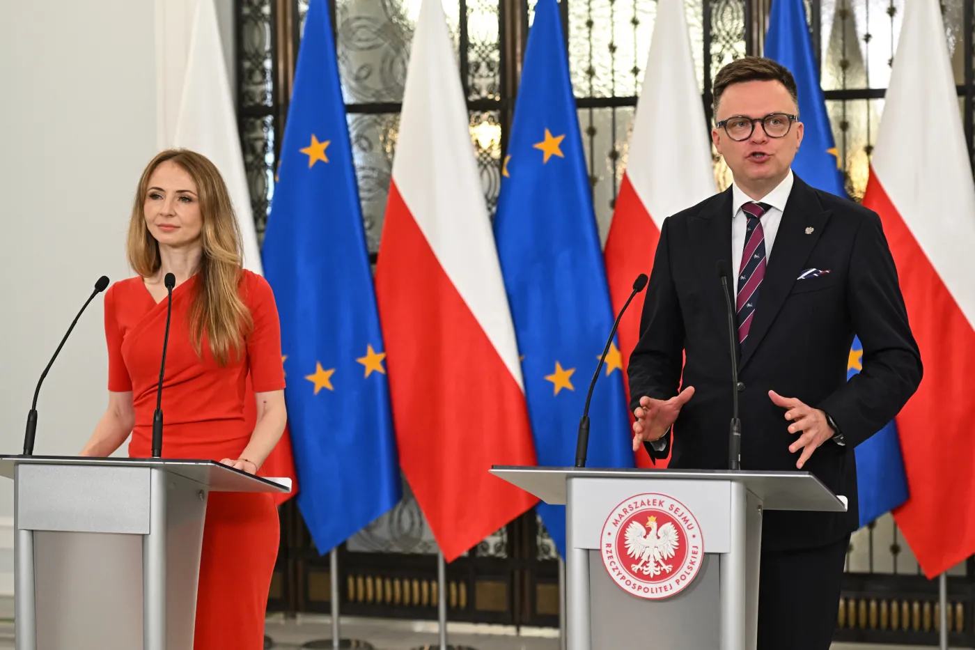 Szymon Hołownia, Agnieszka Dziemianowicz-Bąk