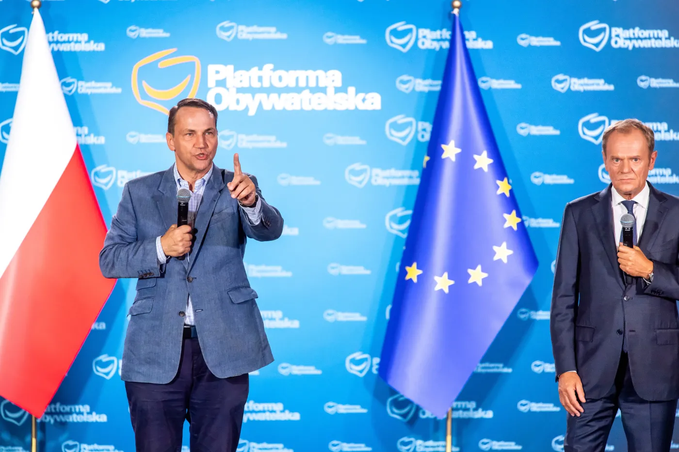 Sikorski broni Tuska: To nie jest polaryzacja języka