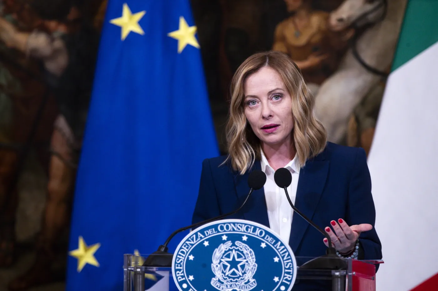Mocne słowa Meloni. Uderzyła w UE i "podział stołków" jeszcze przed eurowyborami
