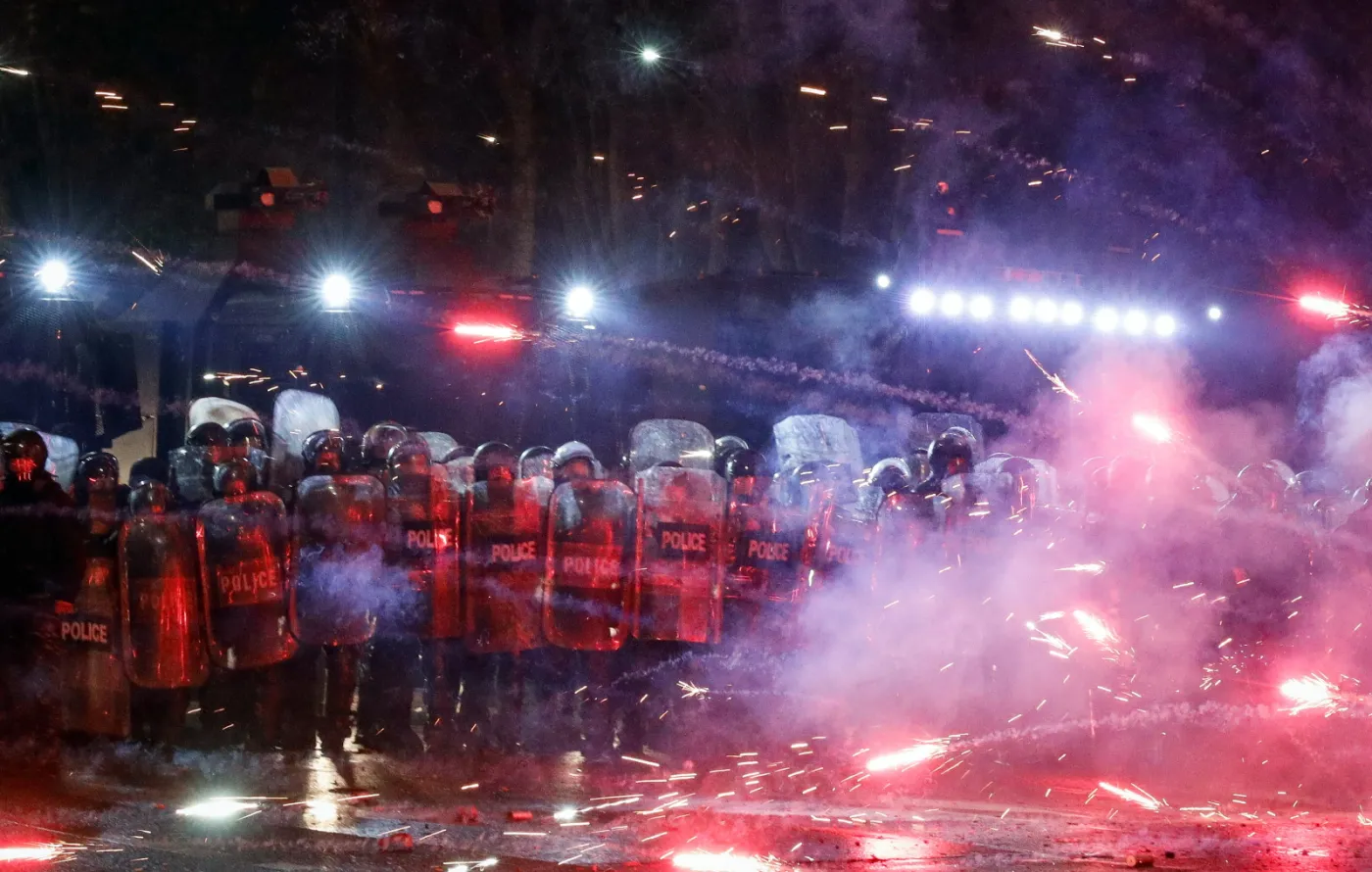 Gruzja, protesty