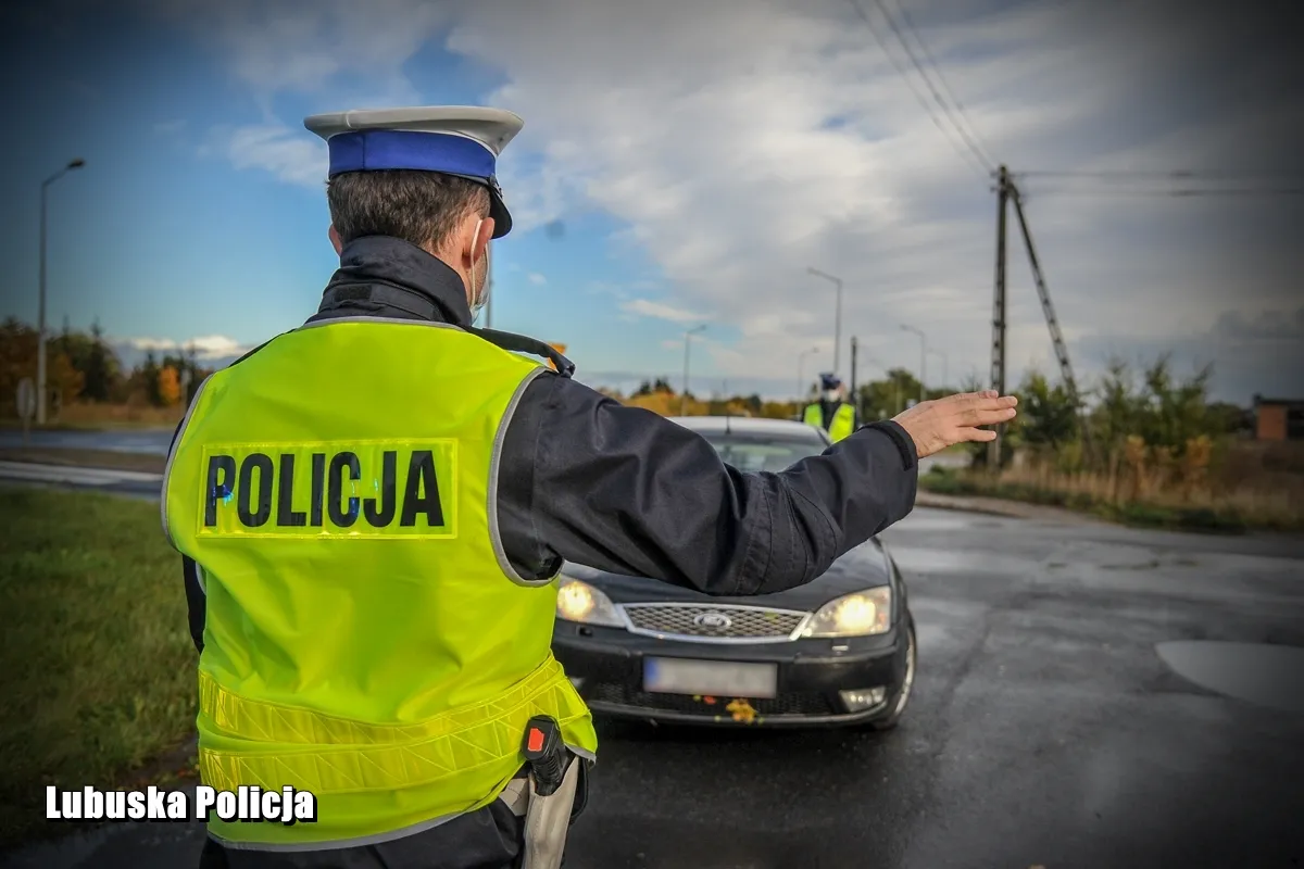Światła, policja