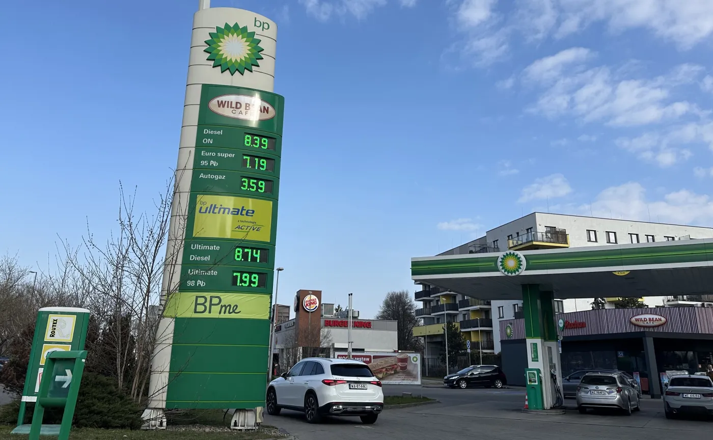Stacja paliw BP