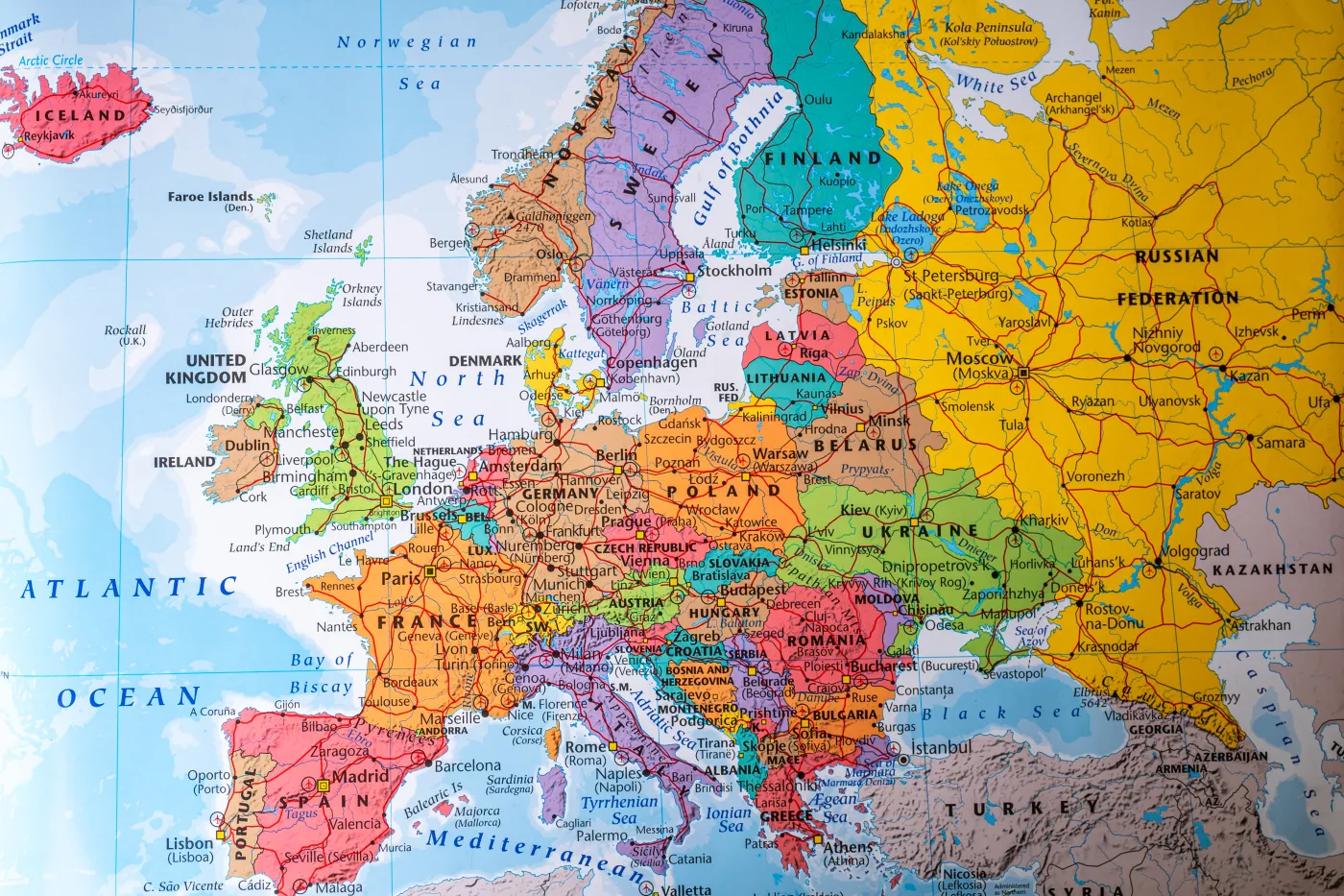 93 proc. Polaków nie robi 20/20. Większość odpada już na 9 pytaniu. GEOGRAFIA. Polska i Europa