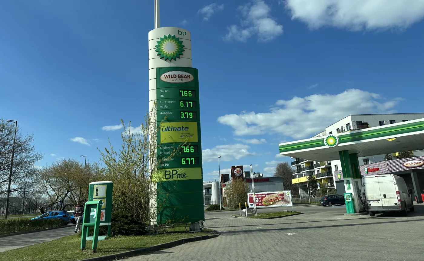 Stacja paliw BP