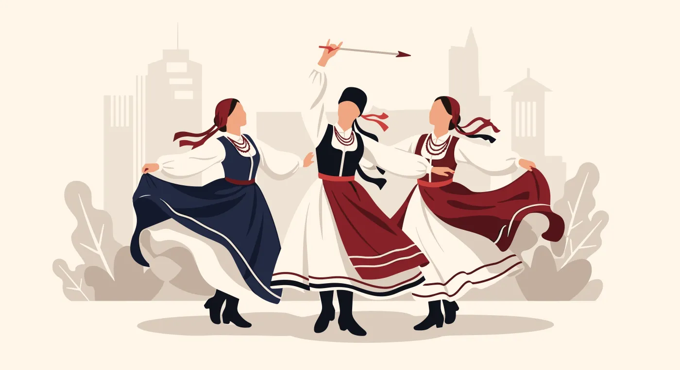 Quiz. Ile wiesz o polskich tańcach? Wynik 8/10 to już sukces