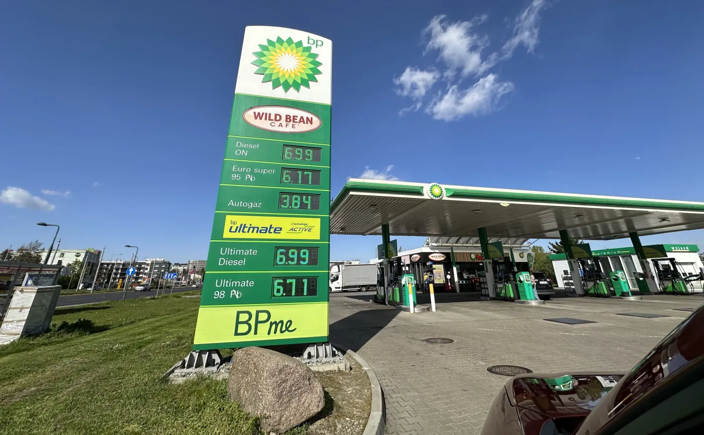 Stacja paliw BP