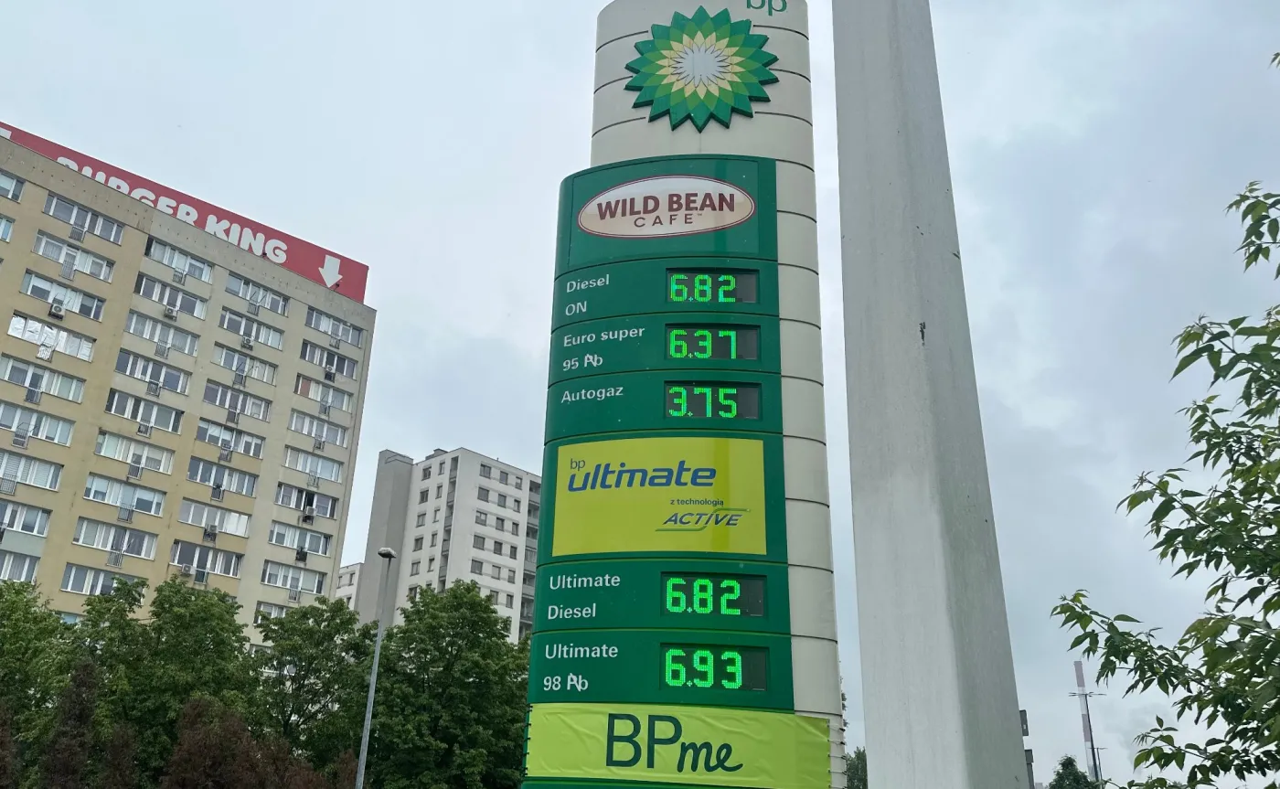 Stacja paliw BP